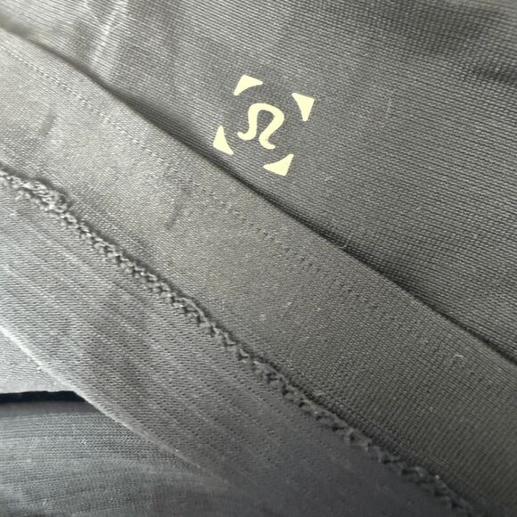 Lululemon Athletica Men's Crew Neck Raglan Short Sleeve T-Shirt Black Size Large - Picture 4 of 7